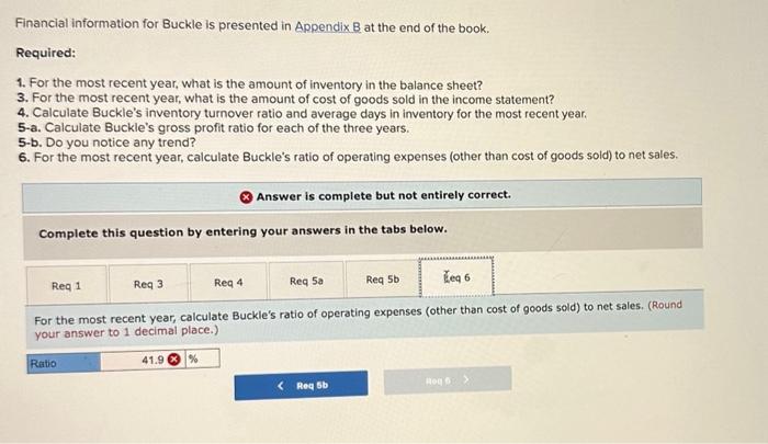 end of the book. Required: 1. For the most recent year, what