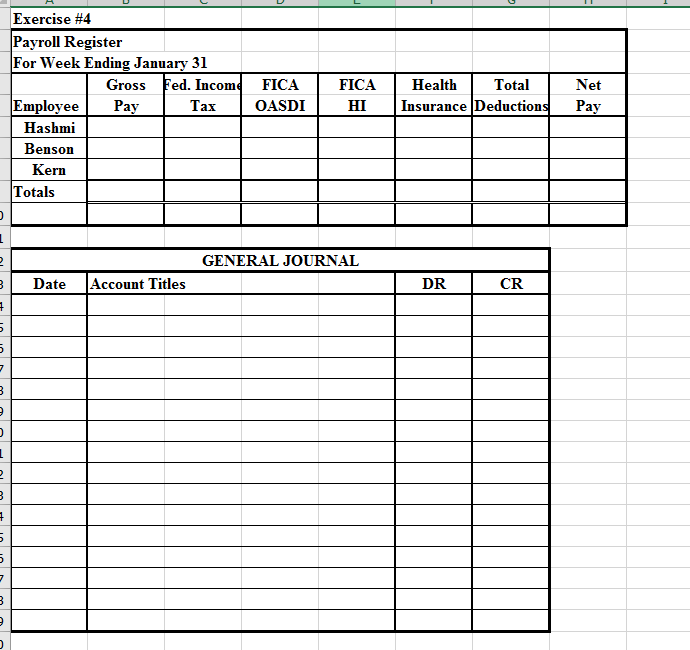 employee paychecks a payroll tax expense for the employer? Explain 4 What