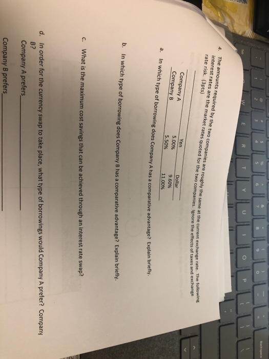  amounts required by the two companies are roughly the same at