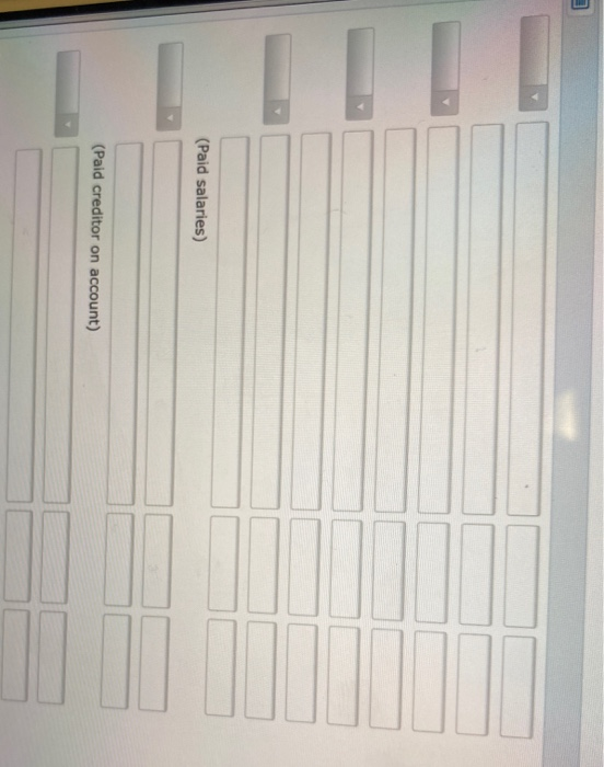 Mar. 1 Invested $20,000 cash in the business. 3 Purchased Rainbow Golf