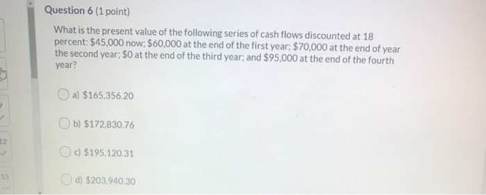 income (NOI) for the first year of operations. Use an "above-line" treatment