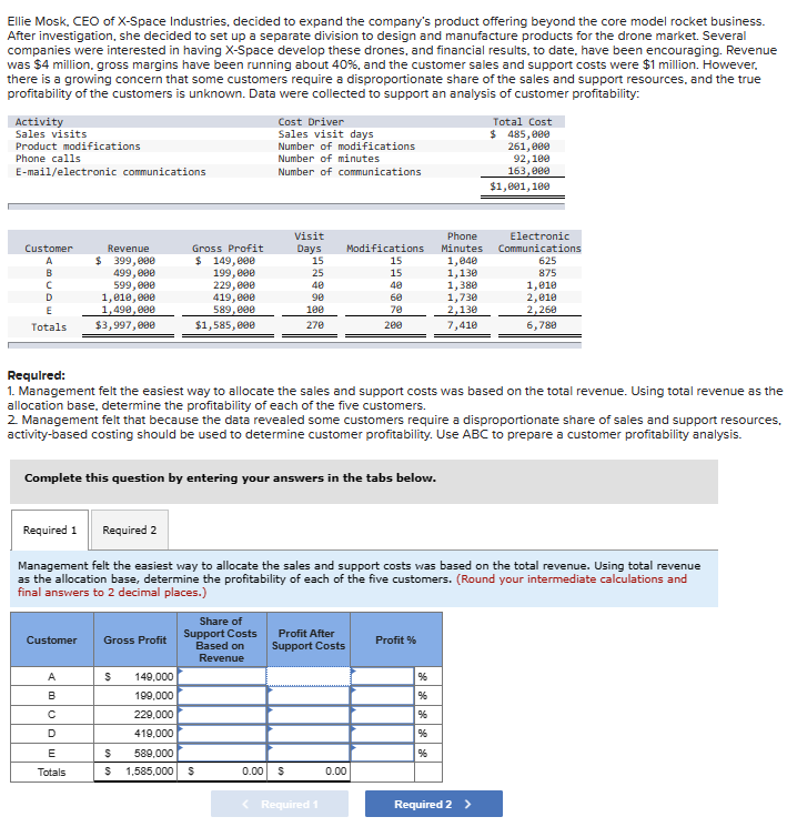 NEED HELP ON MISSING BLANKS. Remember to round final answers to 2