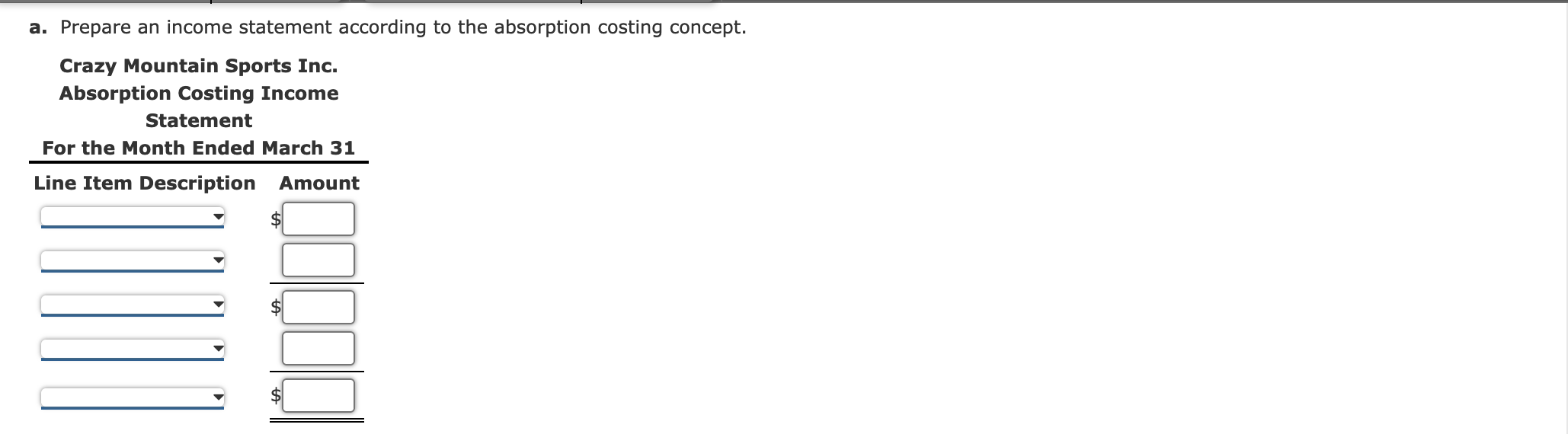 Inc. assembles and sells snowmobile engines. The company began operations on March