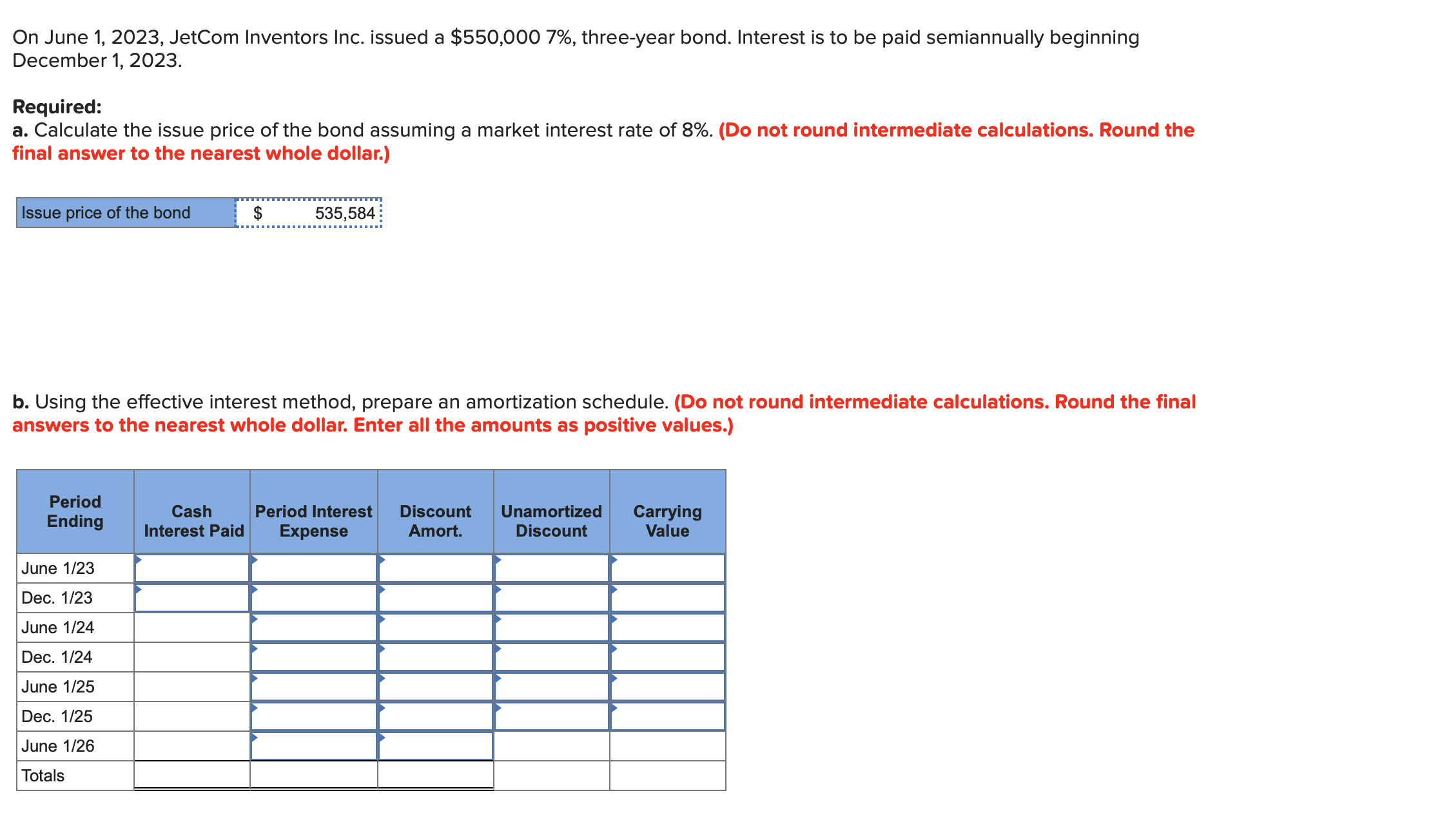  On June 1,2023, JetCom Inventors Inc. issued a $550,0007%, three-year bond.