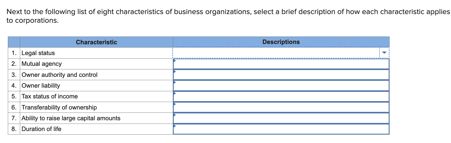I've placed all the available options in the right boxes, please only