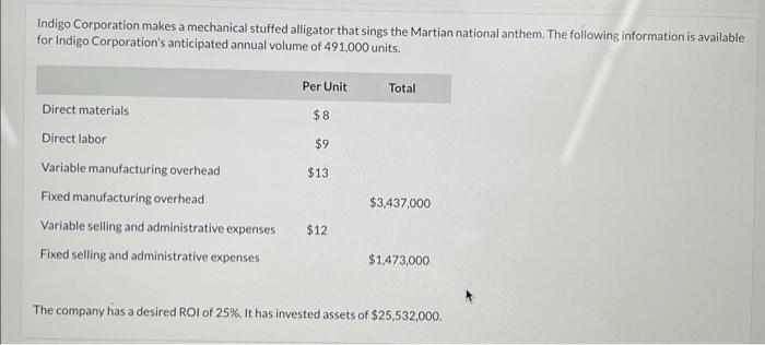  Compute the markup percentage using total unit cost. Markup percentage using