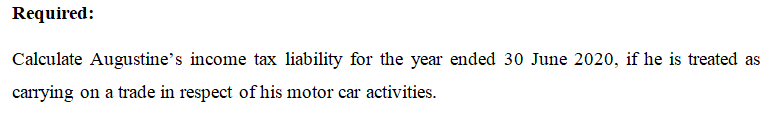 from his employment on 15 March 2020. He is a motor car
