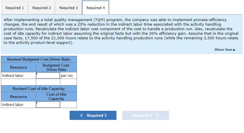 for budgeting purposes. You have been asked to provide an example of