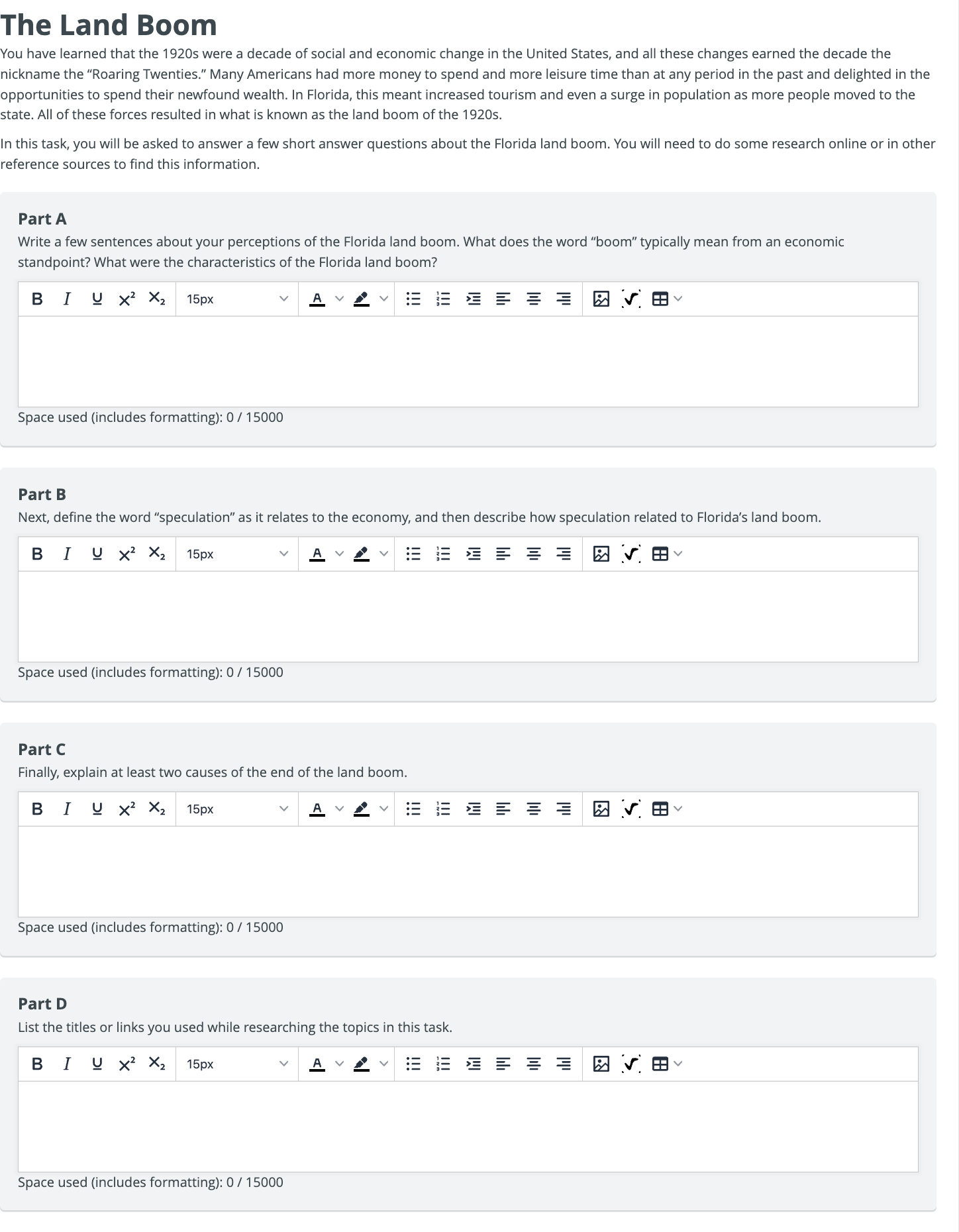  You have learned that the 1920 s were a decade of