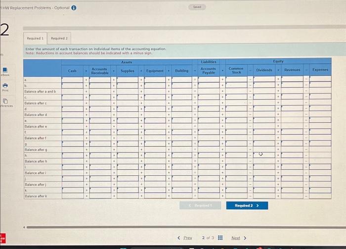  1 HW Replacement Problems - Optional i 2 ts eBook Print