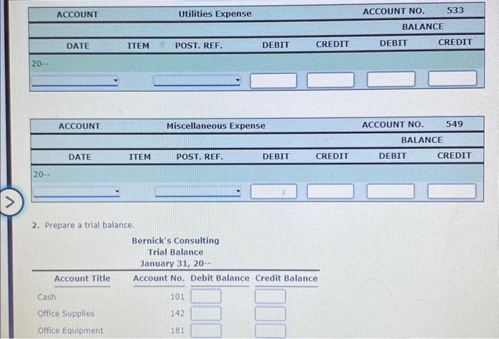 cash for services rendered , $700. 25 Paid utilities bill, $115. 27