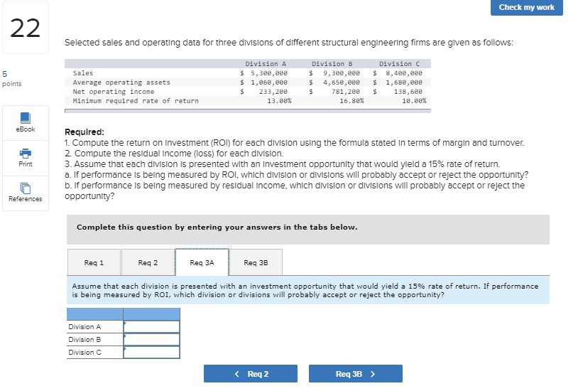 5,30e,8ee 1,060,888 233,200 Division B Division Sales Average operating assets Net operating