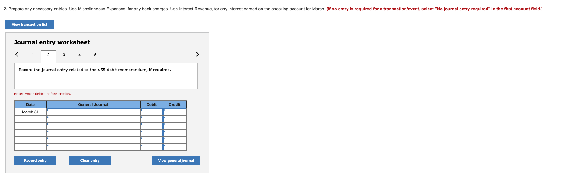 the March bank statement for Business Solutions on April 11, 2022. The