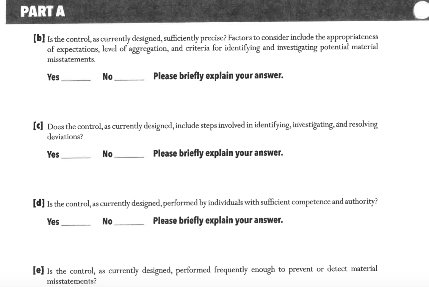 doubtful accounts for reasonableness. The aged AR trial balance and the allowance