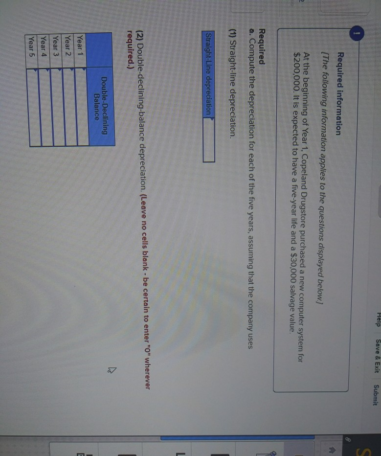  Help Save & ExitSubmit Required information The following information applies to