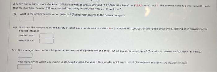 this question. A daily newspaper is stocked by a colfee shop so