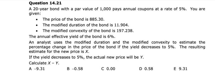  Please solve by hand writing, NOT excel Question 14.21 A 20-year