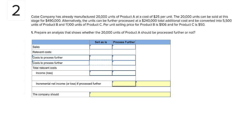 year of a key component for its manufacturing process. Variable costs are