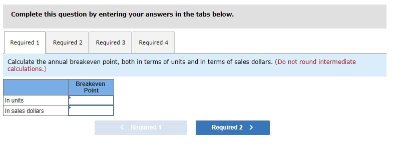 Problem 9-37 CVP Analysis; Strategy [LO 9-1, 9-2, 9-3] Bubbas Western Wear