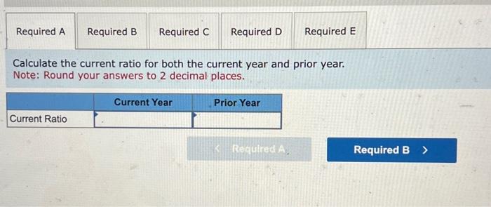 year. Note: Round your answers to 2 decimal places. Complete this question