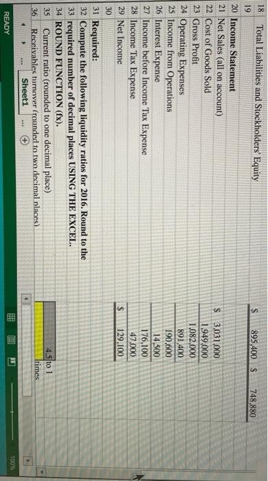 liquidity, solvency, and profitability ratios that management can use decision making. Use