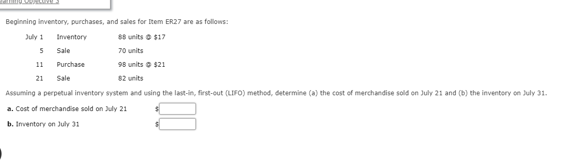 Item CK3J $27 $32 16 TX24 105 Determine the value of the