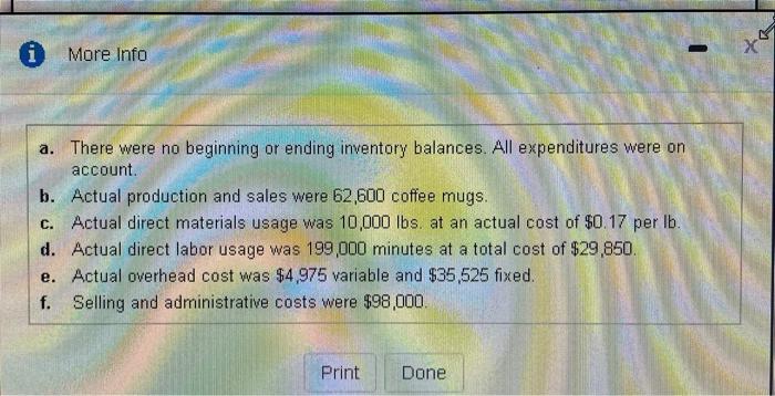 for direct materials and direct labor. 2. Journalize the purchase and usage