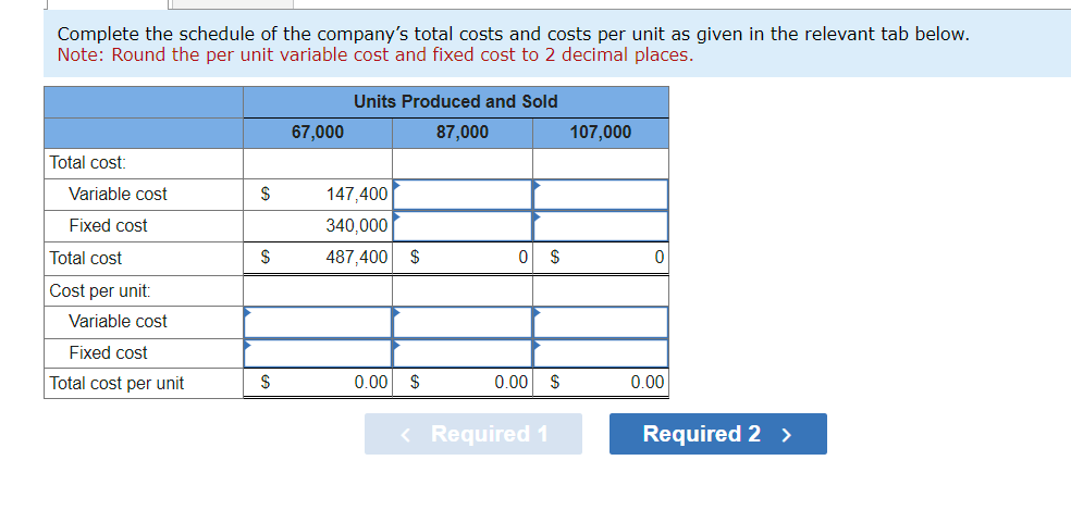 Exercise 1-11 (Algo) Cost Behavior; Contribution Format Income Statement [LO1-4, LO1-6] Harris