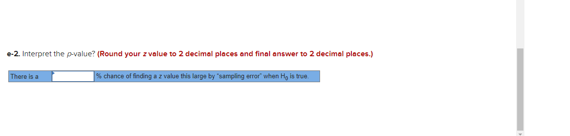 Conduct the following test of hypothesis using the 0.05 significance level. He: