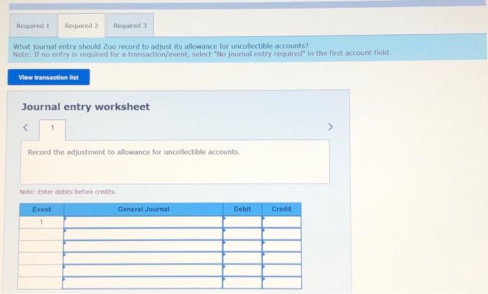 purposes of estimating its allowance for uncollectible accounts. 1. Accounts not yet