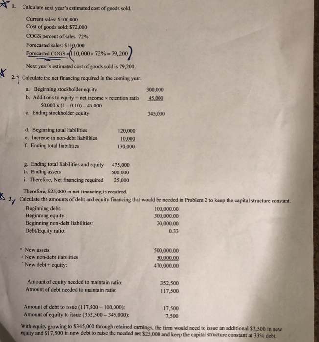  *Please provide complete correct answers with detailed work shown * 1.