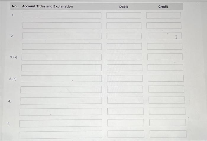 During the first month of operations, the following transactions occurred. 1. Performed