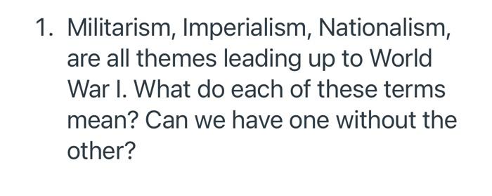  have to write a page about this question so please try