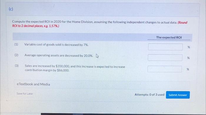 cost of goods sold Controllable fixed selling and administrative expenses 124,000 1642300