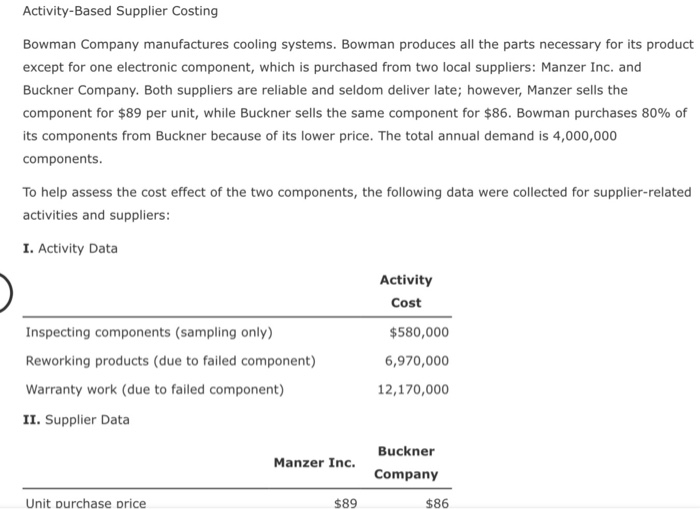 frequent orders. Both types of distributors are buying the same product. Stillwater
