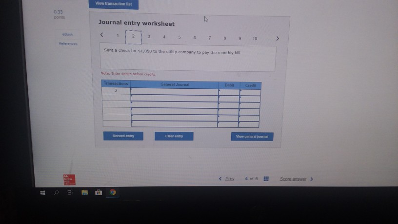Shipping Service follow TRANSACTIONS 1. Gave a cash refund of $750 to