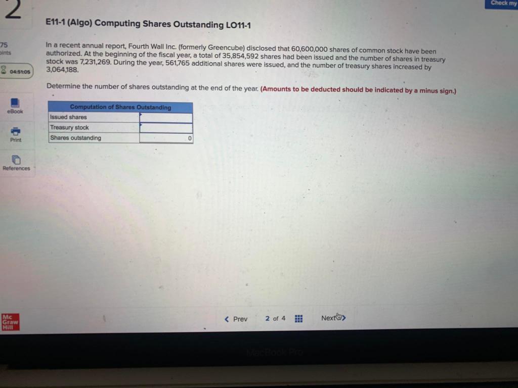 Unissued Shares LO11-1 The balance sheet for Ronlad Corporation reported 183,000 shares