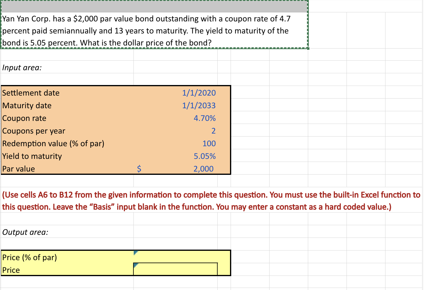  Accessibility tab summary: Students please use the information below to complete