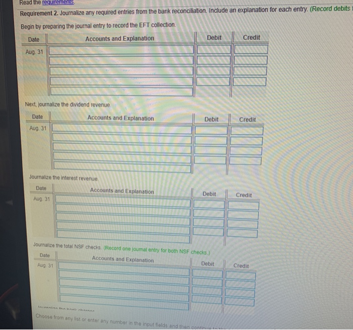 is for $350 (#1), and the other is for $120 (#2). C.