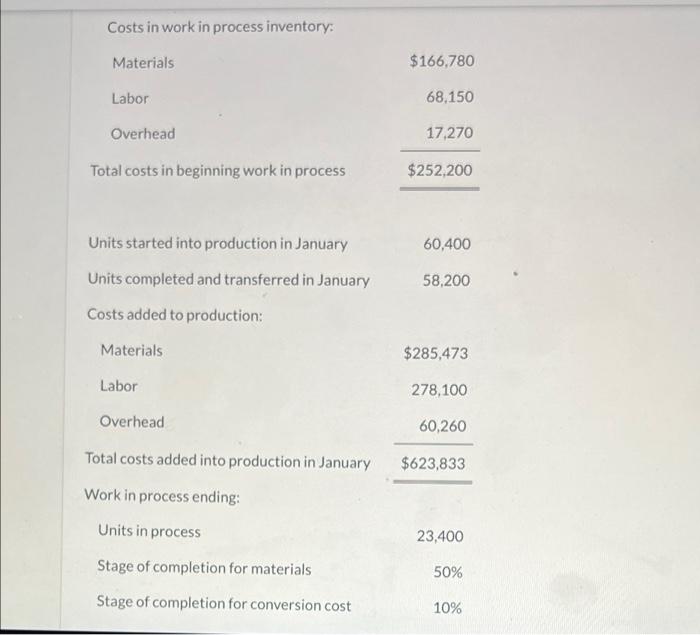 picture, the blanks after coversion cost which are hidden are "total"!! 5