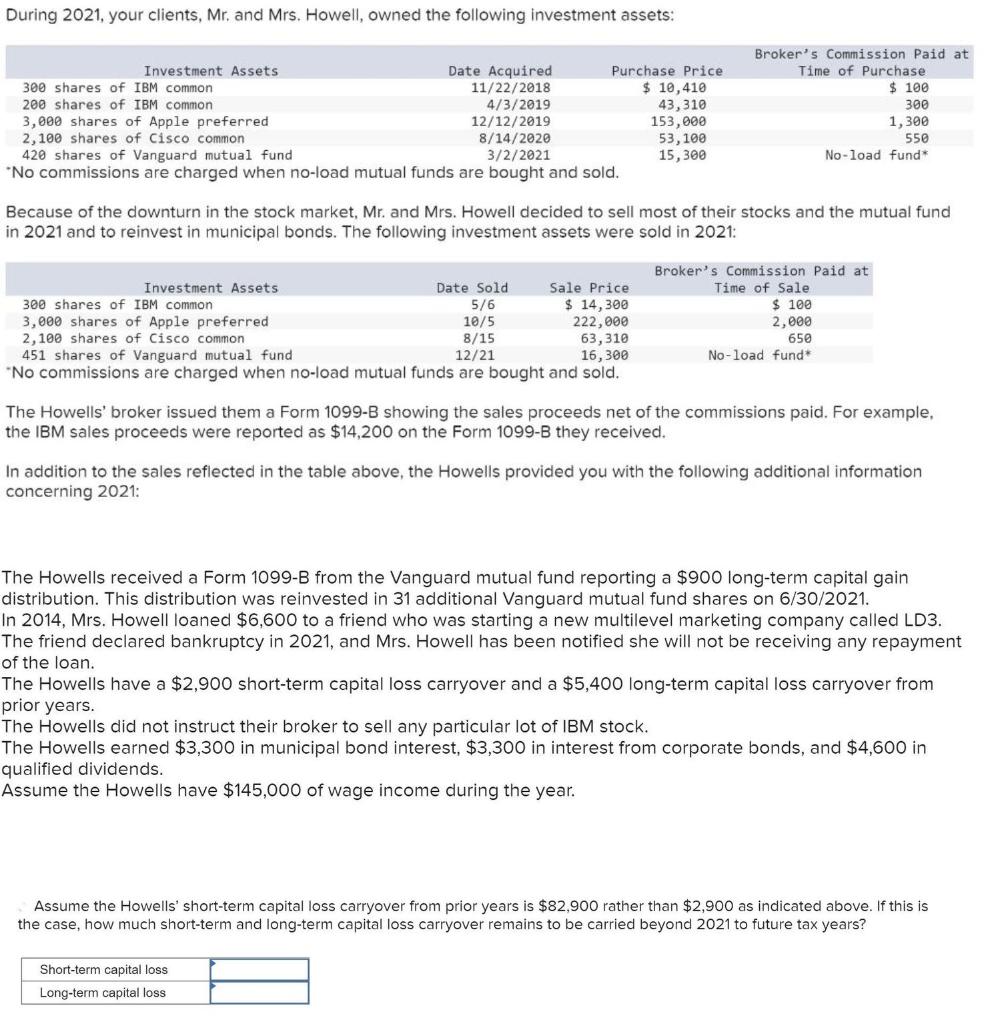 FOR THIS PROBLEM THE LAST EXPERT TOLD ME THAT FOR SHORT-TERM CAPITAL