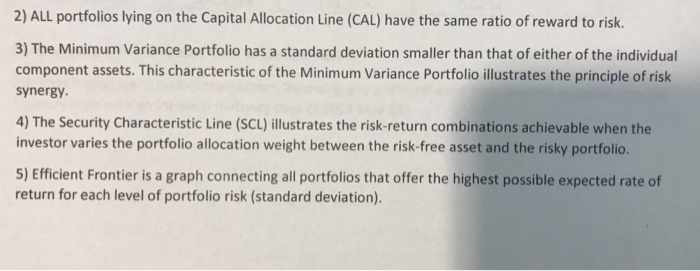  Fin Security analysis & Portfolio MNGMT T or F 2) ALL