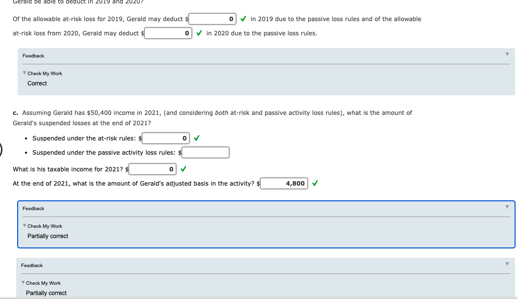 invested $152,000 in a passive activity, his sole investment venture. On January