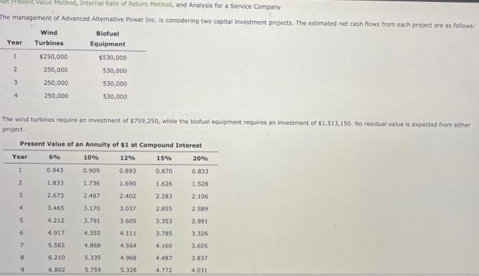  please show work or explain calculations. Thank you. Ner Pescint Value