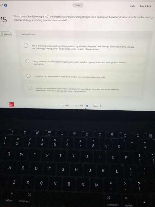 spur company personnel to helip the company overtake key competitors on such