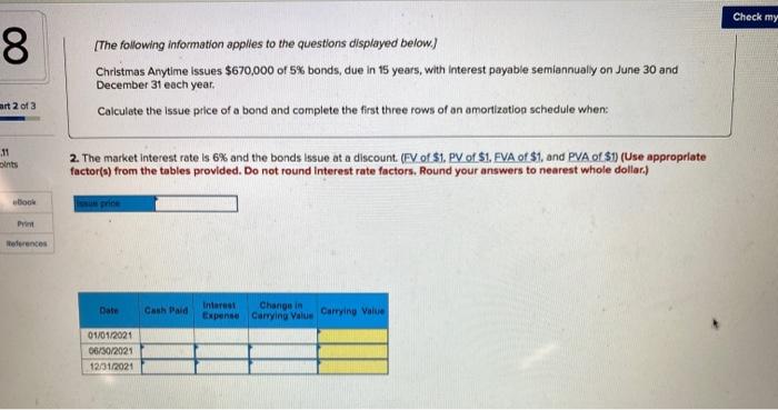 work 7 Christmas Anytime Issues $670,000 of 5% bonds, due in 15