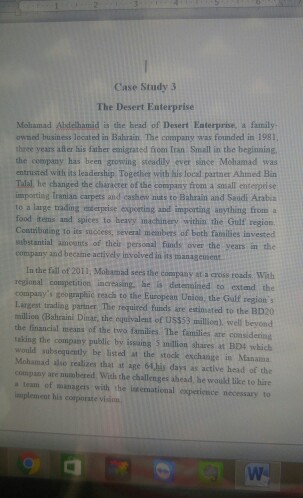 can anybody help me solve this case study? Case Study 3