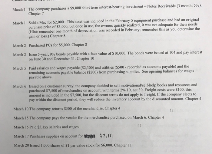  Please make a journal using the following information. Also, create its