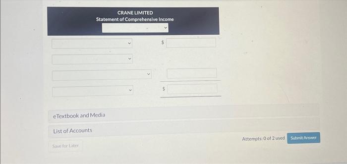 as other compreflemive income. Prepare a multi-step income statement and a separate