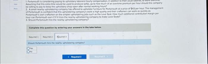 direct materials. The demand for the company's products tar exceeds its manufacturing